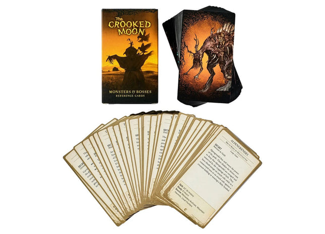 Gamers Guild AZ Avantris Entertainment D&D 5E: The Crooked Moon: Monsters & Bosses Reference Card Deck (Pre-Order) ACD Distribution
