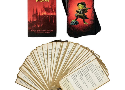 Gamers Guild AZ Avantris Entertainment D&D 5E: The Crooked Moon: NPCs & Encounters Reference Card Deck (Pre-Order) ACD Distribution