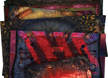 Gamers Guild AZ Avantris Entertainment The Crooked Moon: D&D 5e Folk Horror RPG - Tactical Map Pack (Pre-Order) Southern Hobby