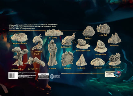 Gamers Guild AZ Awaken Realms Dragon Eclipse - Terrain Set (Pre-Order) Asmodee