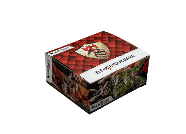 Gamers Guild AZ Axe N Shield Axe N Shield: 3D Combat Risers - Single Flyer (Pre-Order) Quartermaster Direct
