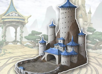 Gamers Guild AZ Bad Crow Games Avatar: Journey of Aang - Southern Air Temple - Painted Dice Tower (Pre-Order) Quartermaster Direct