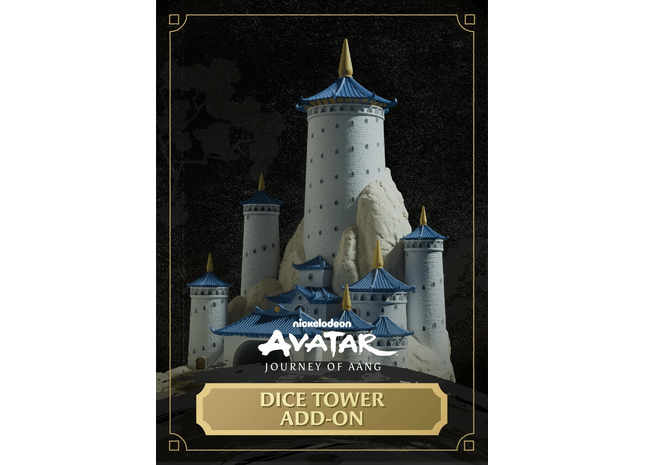 Gamers Guild AZ Bad Crow Games Avatar: Journey of Aang - Southern Air Temple - Painted Dice Tower (Pre-Order) Quartermaster Direct