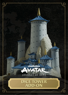 Gamers Guild AZ Bad Crow Games Avatar: Journey of Aang - Southern Air Temple - Painted Dice Tower (Pre-Order) Quartermaster Direct