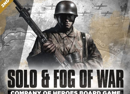 Gamers Guild AZ Bad Crow Games Company of Heroes: 2nd Edition: Solo & Fog of War Expansion (Pre-Order) Quartermaster Direct