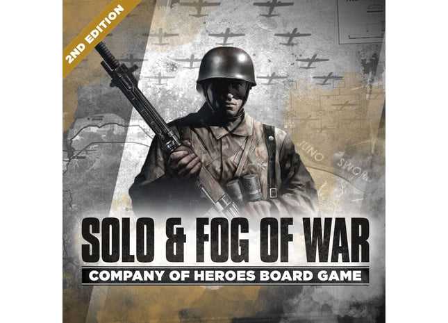 Gamers Guild AZ Bad Crow Games Company of Heroes: 2nd Edition: Solo & Fog of War Expansion (Pre-Order) Quartermaster Direct