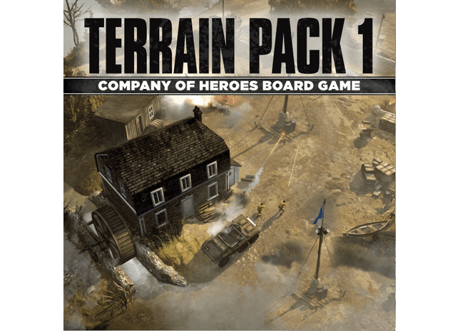 Gamers Guild AZ Bad Crow Games Company of Heroes: 2nd Edition: Terrain Pack 1 (Pre-Order) Quartermaster Direct