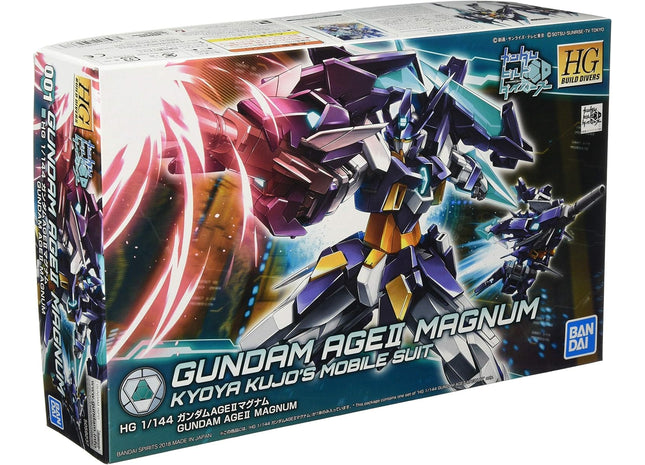 Gamers Guild AZ Bandai #01 Gundam AGEII Magnum "Gundam Build Divers", Bandai Hobby HGBD 1/144 Southern Hobby
