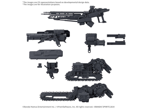 Gamers Guild AZ Bandai 30 Minutes Missions - "Armored Core VI Fires of Rubicon Options - Weapon Parts Set 07" (Pre-Order) Southern Hobby