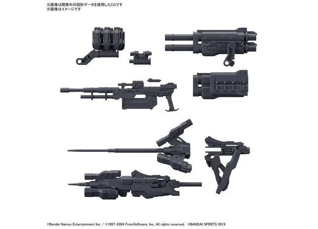 Gamers Guild AZ Bandai 30MM Armored Core VI Fires of Rubicon Weapon Set 02 (Pre-Order) Southern Hobby