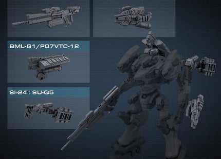 Gamers Guild AZ Bandai 30MM Armored Core VI Fires of Rubicon Weapon Set 05 (Pre-Order) Southern Hobby