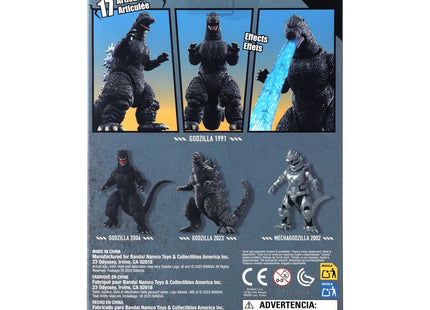 Gamers Guild AZ Bandai 6" Godzilla Action Figure Set Series Godzilla 1991 (Pre-Order) Southern Hobby