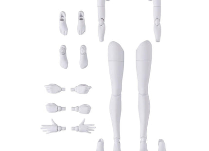 Gamers Guild AZ Bandai Bandai 30MS Option Parts #12 Arm/Leg Parts (White/Black) "30 Minute Sisters" Accessory Southern Hobby
