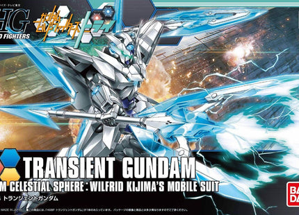 Gamers Guild AZ Bandai Bandai HGBF 1/144 #34 Transient Gundam "Gundam Build Fighters Try" Model Kit Southern Hobby