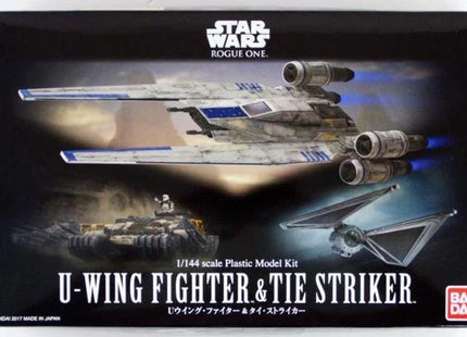 Gamers Guild AZ Bandai Bandai Hobby: Star Wars Model Kit - Rogue One: A Star Wars Story, U-Wing Fighter & Tie Striker 1/144 (Pre-Order) AGD
