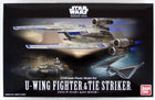 Gamers Guild AZ Bandai Bandai Hobby: Star Wars Model Kit - Rogue One: A Star Wars Story, U-Wing Fighter & Tie Striker 1/144 (Pre-Order) AGD