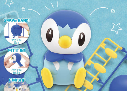 Gamers Guild AZ Bandai Bandai Model Kit: Pokémon - Quick!! - #006 Piplup AGD