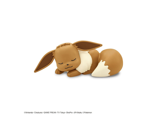 Gamers Guild AZ Bandai Bandai Model Kit: Pokémon - Quick!! - #007 Eevee (Sleeping Pose) AGD