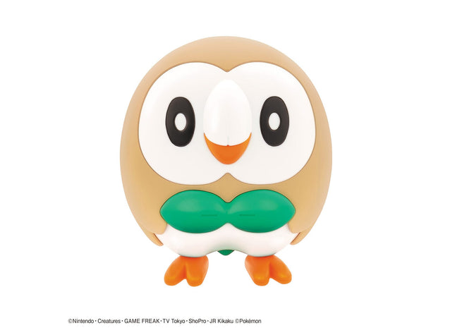Gamers Guild AZ Bandai Bandai Model Kit: Pokémon - Quick!! - #010 Rowlet AGD