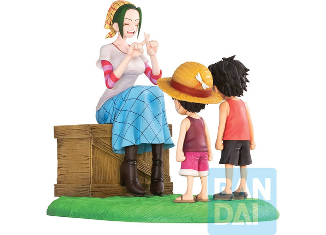 Gamers Guild AZ Bandai Bandai Spirits: Revible Movement Ichibansho Figure - One Piece: Memories of Foosha Village (Road to Down) AGD