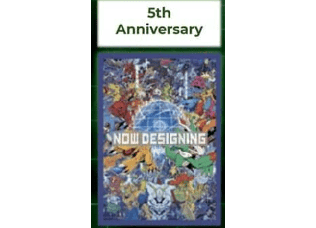 Gamers Guild AZ Bandai Digimon TCG: Official Sleeve Assortment 01 - 5th Anniversary (Pre-Order) GTS