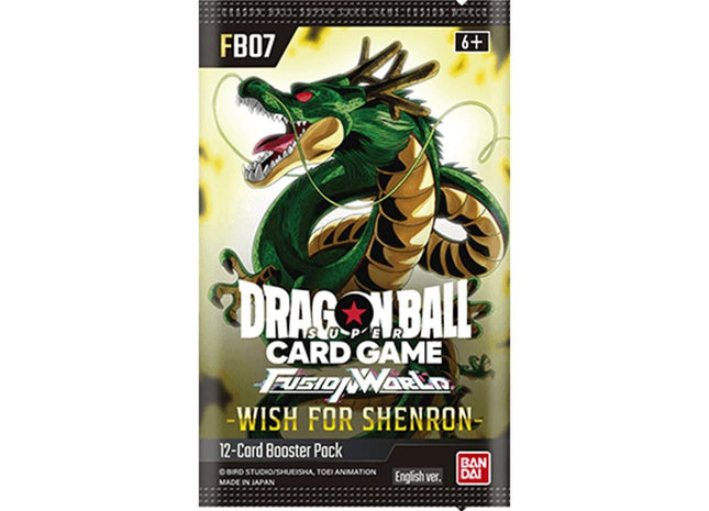 Gamers Guild AZ Bandai Dragon Ball Fusion World Set 7 Booster Pack [FB07] Booster Pack