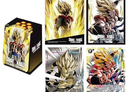 Gamers Guild AZ Bandai Dragon Ball Super Card Game Fusion World Official Card Case & Card Sleeve 03: Gogeta GTS