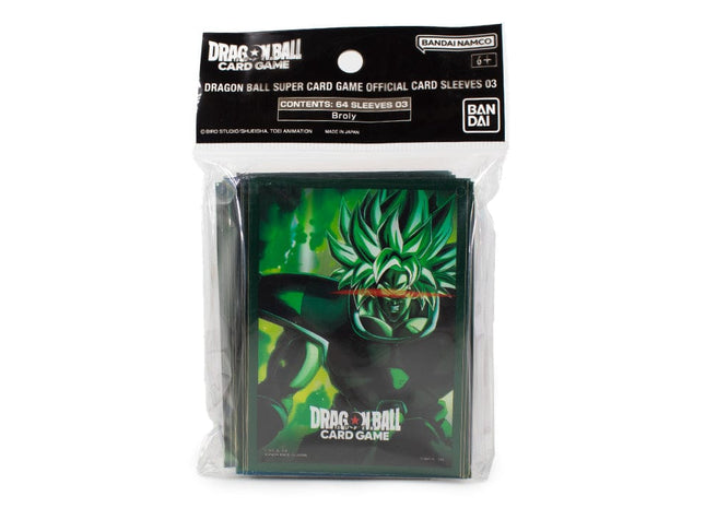 Gamers Guild AZ Bandai Dragon Ball Super Card Game Official Card Sleeves 03: Broly AGD