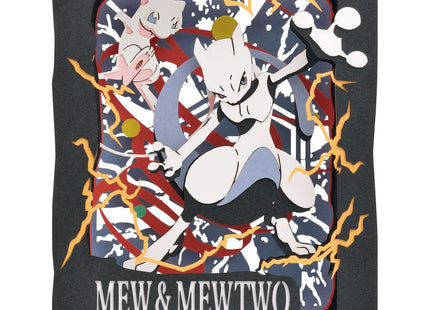 Gamers Guild AZ Bandai Ensky Paper Theater: Pokemon - Mew & Mewtwo Southern Hobby