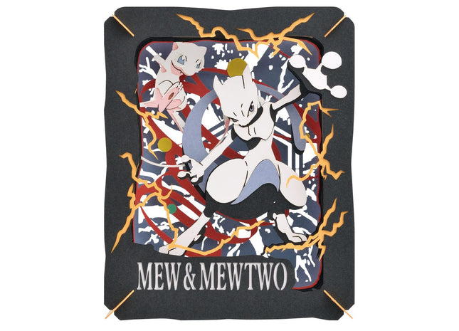 Gamers Guild AZ Bandai Ensky Paper Theater: Pokemon - Mew & Mewtwo Southern Hobby