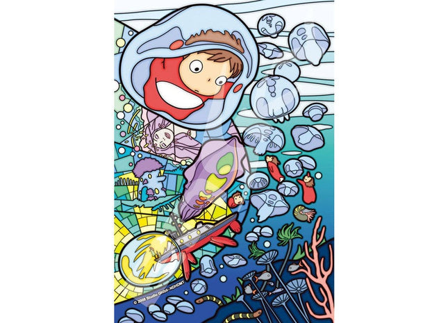 Gamers Guild AZ Bandai Ensky Petite Artcrystal Puzzle: Ponyo - Ponyo's Adventure Begins (Pre-Order) Southern Hobby