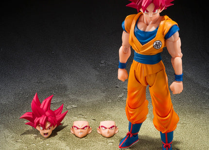 Gamers Guild AZ Bandai Figure: Dragon Ball Super - "Super Saiyan God Son Goku [God Aura]", Tamashii Nations S.H. Figuarts Southern Hobby