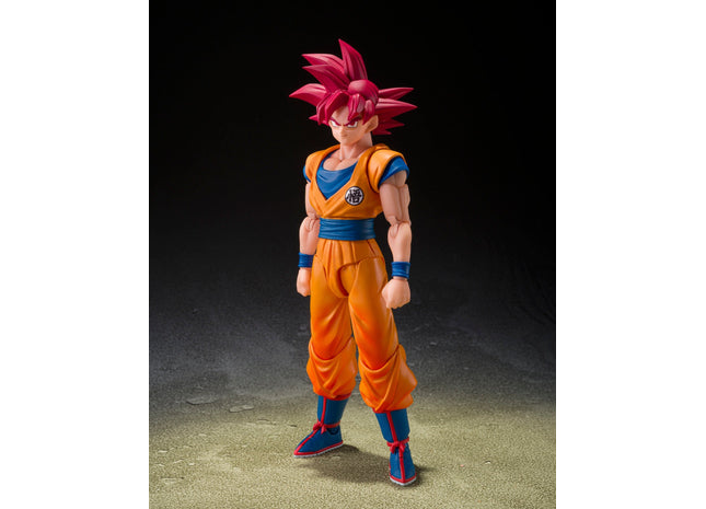 Gamers Guild AZ Bandai Figure: Dragon Ball Super - "Super Saiyan God Son Goku [God Aura]", Tamashii Nations S.H. Figuarts Southern Hobby