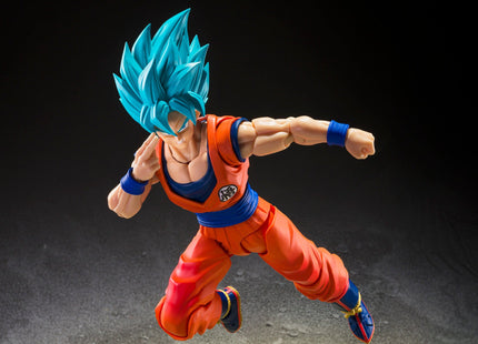 Gamers Guild AZ Bandai Figure: Dragon Ball Super - "Super Saiyan God Super Saiyan Son Goku [Blue Power Transcending Limits]", Tamashii Nations S.H. Figuarts Southern Hobby