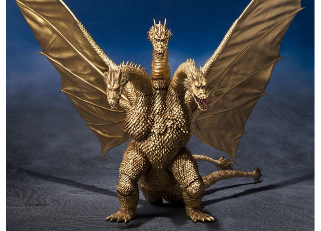 Gamers Guild AZ Bandai Figure: Godzilla - "King Ghidorah (1972 Version)", Tamashii Nations S.H. MonsterArts Southern Hobby