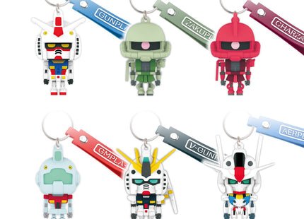 Gamers Guild AZ Bandai GMPLA-KUN 3D Rubber Mascot Keychain RGM-79 GM LSG