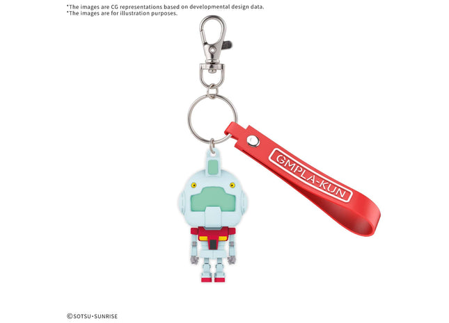 Gamers Guild AZ Bandai GMPLA-KUN 3D Rubber Mascot Keychain RGM-79 GM (Pre-Order) Southern Hobby