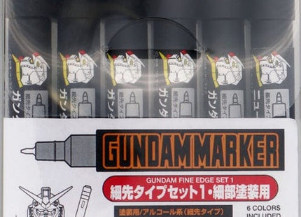 Gamers Guild AZ Bandai GMS110 Gundam Marker Ultra Fine Set Southern Hobby