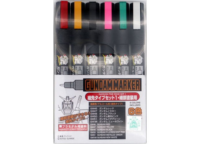 Gamers Guild AZ Bandai GMS110 Gundam Marker Ultra Fine Set Southern Hobby