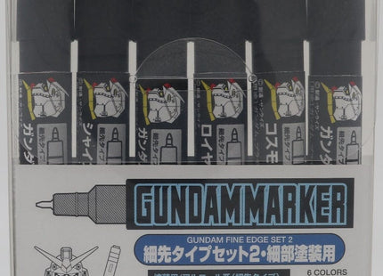 Gamers Guild AZ Bandai GMS126 Gundam Marker Ultra Fine Set 2 Southern Hobby