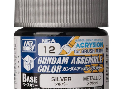 Gamers Guild AZ Bandai Gundam Assemble Color: Silver Metallic ACD Distribution