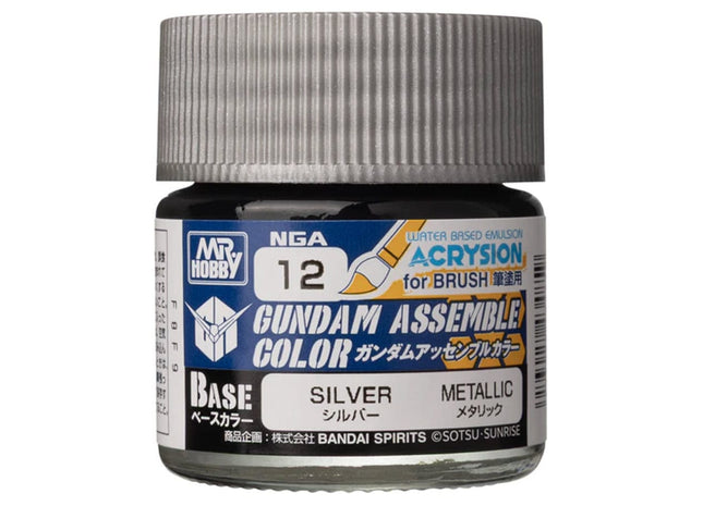 Gamers Guild AZ Bandai Gundam Assemble Color: Silver Metallic ACD Distribution