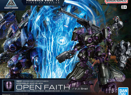 Gamers Guild AZ Bandai Gunpla: 30 Minutes Missions - "Arquebus ADD VE-40A OPEN FAITH (Armored Core VI: Fires of Rubicon)" 1/44 (Pre-Order) Southern Hobby