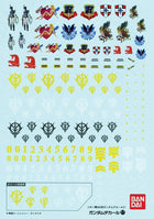 Gamers Guild AZ Bandai Gunpla Decal - Mobile Gundam, GD-17 MG Multiuse - Zeon 