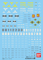 Gamers Guild AZ Bandai Gunpla Decal - Mobile Suit Zeta Gundam, GD-22 MG Multiuse - Zeta Bag (Pre-Order) AGD