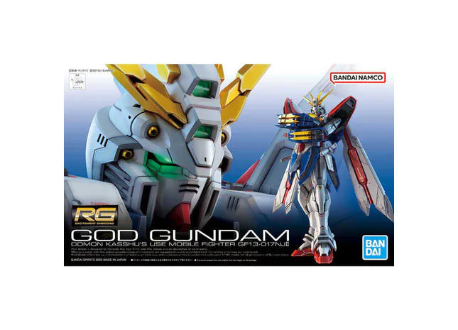 Gamers Guild AZ Bandai Gunpla: Gundam - "#37 God Gundam ", RG 1/144 (Pre-Order) Southern Hobby