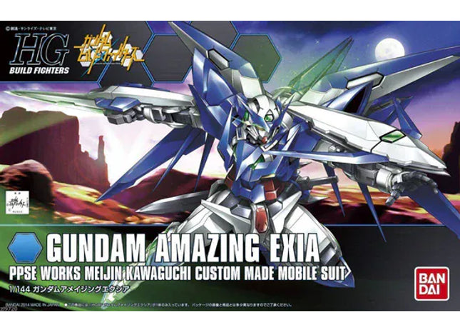Gamers Guild AZ Bandai Gunpla: Gundam Build Fighter - "#16 Gundam Amazing Exia", HG 1/144 (Pre-Order) Southern Hobby