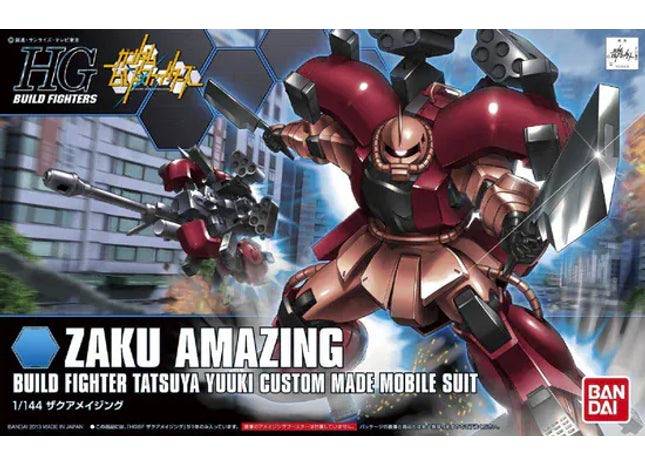 Gamers Guild AZ Bandai Gunpla: Gundam Build Fighters - "Zaku Amazing", HG 1/44 (Pre-Order) Southern Hobby