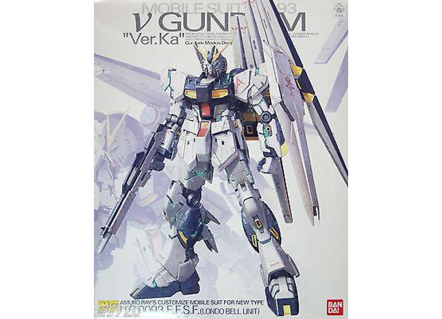 Gamers Guild AZ Bandai Gunpla: Gundam Char's Counterattack - "RX-93 Nu Gundam Ver. Ka", MG 1/100 (Pre-Order) Southern Hobby