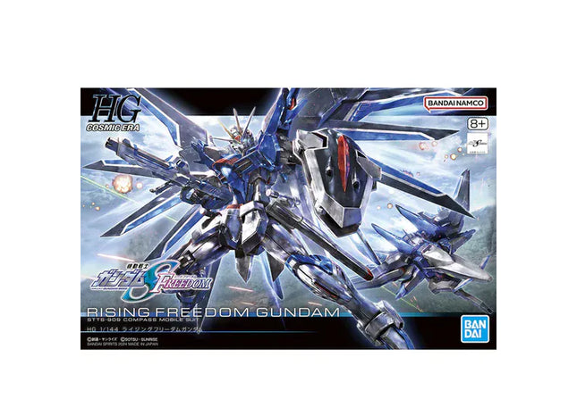 Gamers Guild AZ Bandai Gunpla: Gundam SEED Freedom - "#243 Rising Freedom Gundam", HG 1/144 (Pre-Order) Southern Hobby